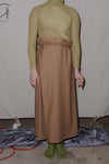 BASERANGE Wrap Skirt SKVE-WS-AU23 Bath Brown
